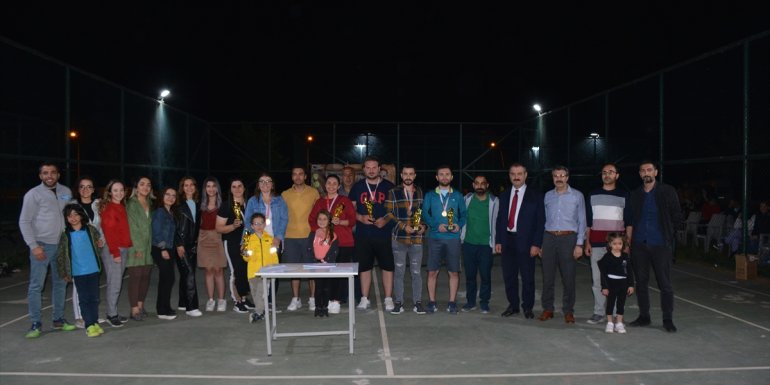 Tatvan'da "Tenis Turnuvası" düzenlendi