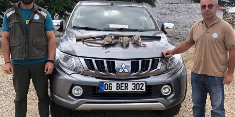 Tunceli'de keklik avlayan kişiye 7 bin 500 lira ceza verildi
