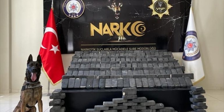 Van'da geçen hafta 115 kilo 319 gram uyuşturucu ele geçirildi