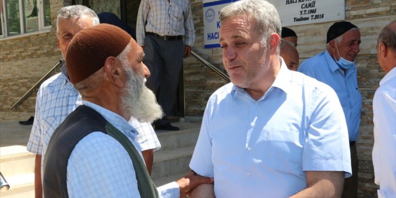 Baskil Belediye Başkanı İhsan Akmurat'tan Karaali köyünü ziyaret