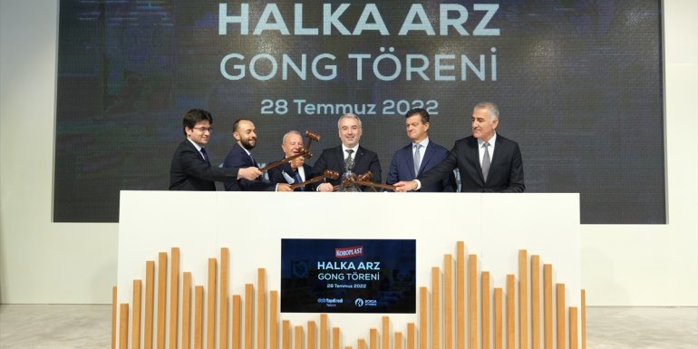 Borsa İstanbul'da gong Koroplast için çaldı