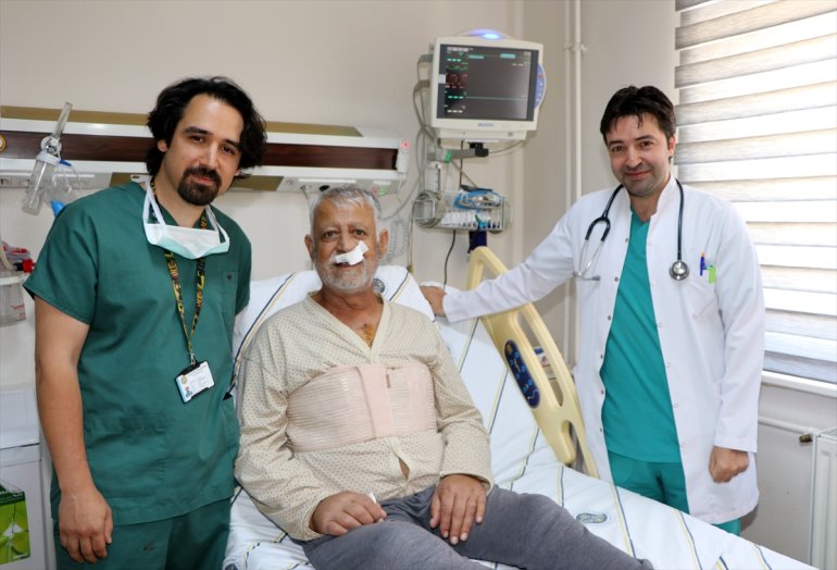 akciğer ameliyatı ve Böbrek hastası - şekilde ERZURUM kalp bilinci açık oldu 1