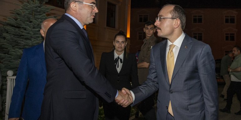 Ticaret Bakanı Mehmet Muş, Erzurum Valiliğini ziyaret etti