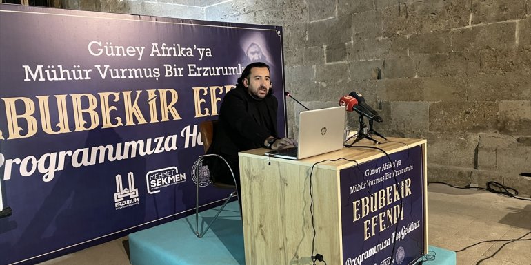 Erzurum'da Türk-İslam alimi Ebubekir Efendi'yi konu alan panel düzenlendi