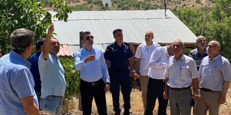 Keban Kaymakamı Akbulut, Aşağı Altıyaka köyünü ziyaret etti1