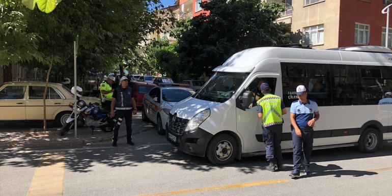 Malatya'da toplu taşıma araçları denetlendi