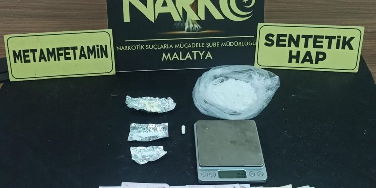 Malatya'da uyuşturucu operasyonunda bir zanlı tutuklandı