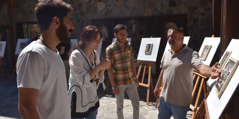 Malatya'da terk edilmiş evleri konu alan diorama sergisi