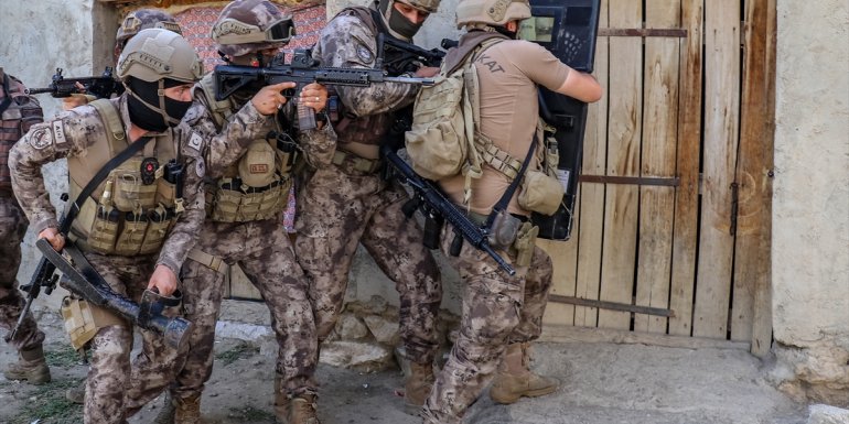 Van'da 14 düzensiz göçmen yakalandı