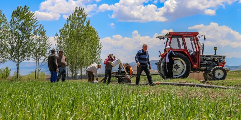 Van'da modern sulama sistemleriyle su tasarrufu yüzde 50'ye ulaştı