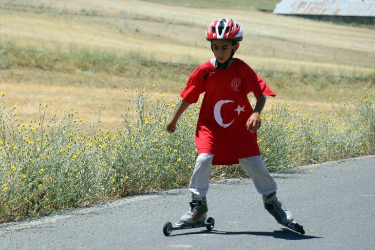 kayakçılar yetiştiriyor - yarışacak sporcu AĞRI Eski milli gibi olimpiyatlarda Dursun, kendisi 13