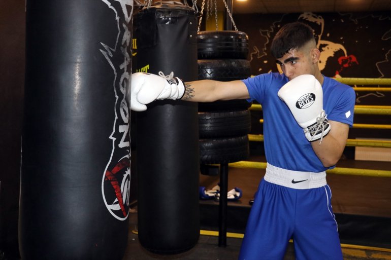 hedefi madalya şampiyonluğu AĞRI sözünü boksörün tutan Vefat Avrupa babasına - eden verdiği 4