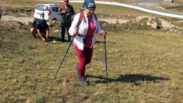Bursalı kadın dağcı 5 yılda 81 ilde zirve yaptı