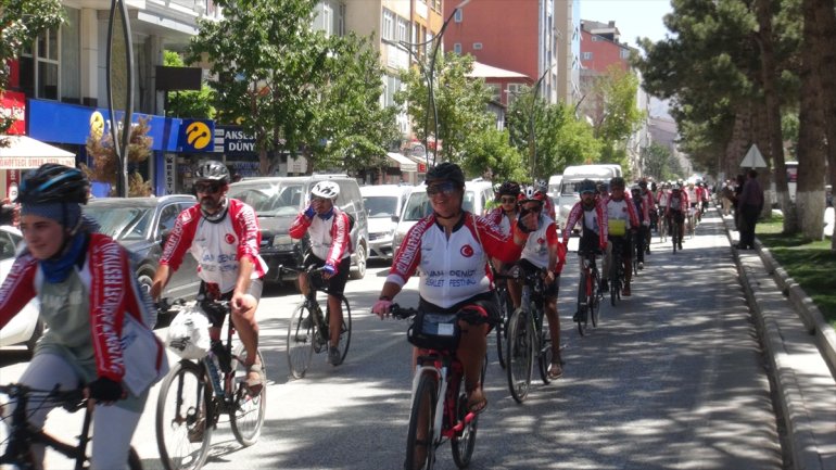 Denizi Bisiklet Festivali” ulaştı BİTLİS Van katılımcıları - Bitlis’e “4. 12