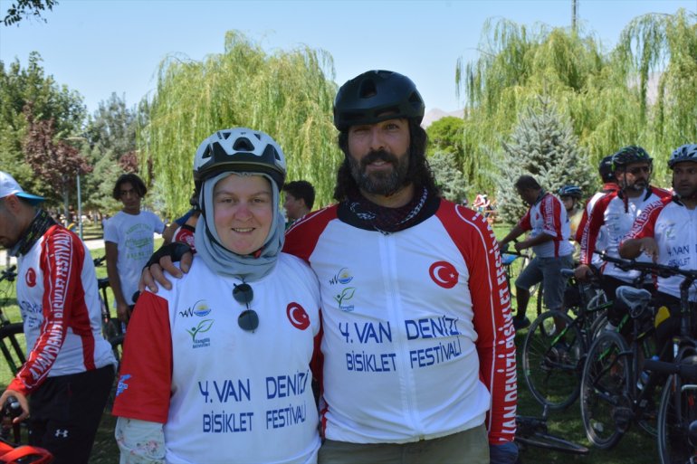 Bisiklet ulaştı - Van “4. Bitlis’e katılımcıları Festivali” BİTLİS Denizi 10