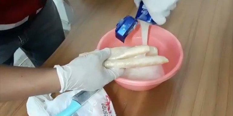 Elazığ'da şampuan kutusunda esrar ele geçirildi