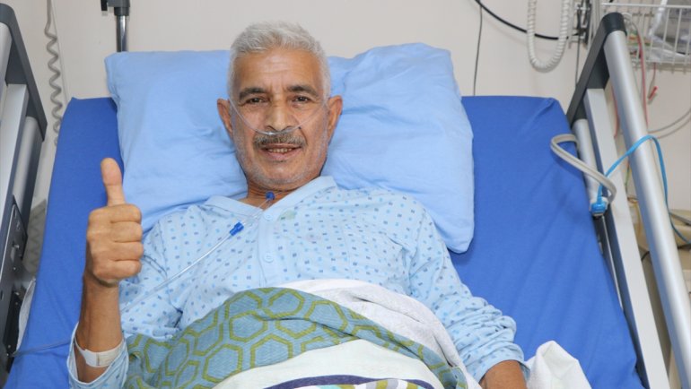 Karındaki şah damarı yırtılan gurbetçi, Türk doktorları sayesinde şifa buldu