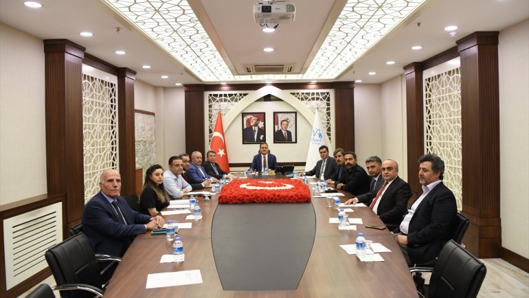 Hakkari'de OSB müteşebbis heyeti ağustos ayı toplantısı yapıldı