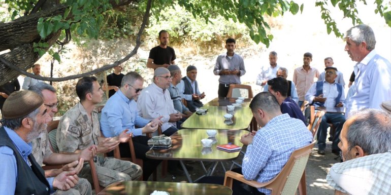 Hizan Kaymakamı Yelek'ten taziye ziyareti