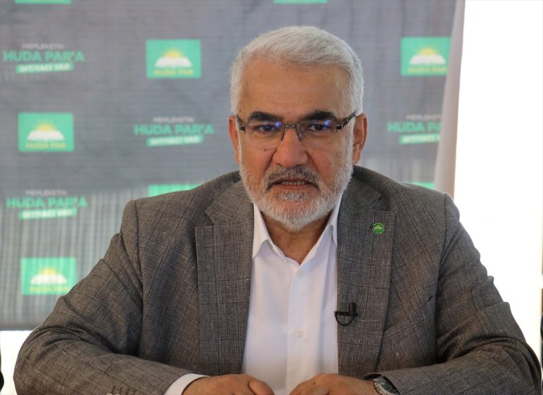 HÜDA PAR Genel Başkanı Yapıcıoğlu'ndan ittifak açıklaması: