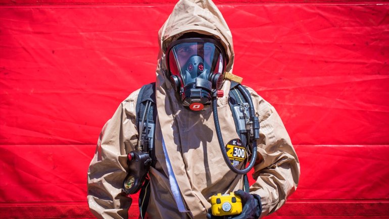 Arama ve kurtarma ekipleri sınırdaki olası nükleer sızıntıya karşı hazır