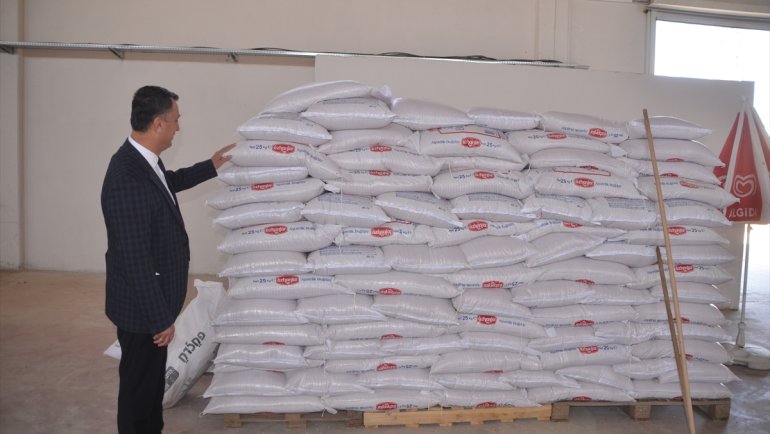 Muş'ta devlet desteğiyle kurulan tesiste 500 ton bulgur üretildi