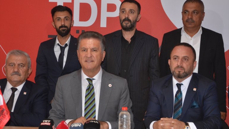 TDP Genel Başkanı Mustafa Sarıgül, Muş