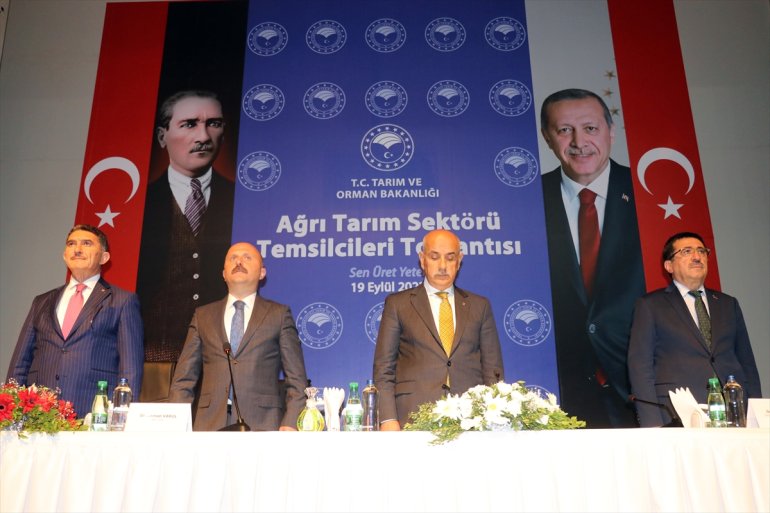 bin çalışmaları alanda dekar ıslah alan AĞRI Bakan 286 Kirişci: mera - Ağrı