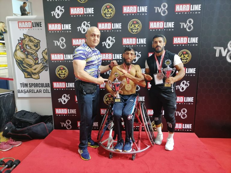 Ağrılı Bedensel Engelli Sporcu Sezer Aydemir Türkiye Şampiyonu Oldu2