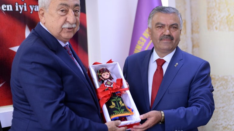 TESK Genel Başkanı Palandöken, Ardahan'da esnaf temsilcileriyle bir araya geldi