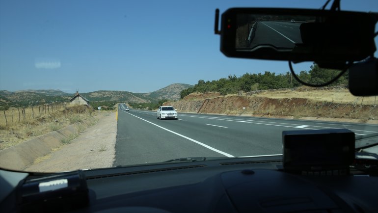 Bingöl'de dron destekli trafik denetimi yapıldı