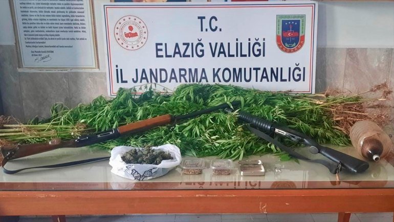 Elazığ'da uyuşturucu operasyonunda 1 şüpheli tutuklandı