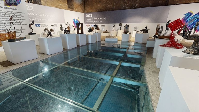 Erdemir Çelik ve Yaşam Heykel Yarışması Sergisi internette de ziyarete açıldı