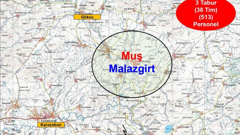 Eren Abluka-36 Şehit Jandarma Üsteğmen İsmail Moray Operasyonu başlatıldı
