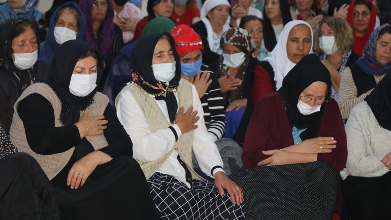 Erzincan'da şehitler "Birlik Cemi"nde anıldı