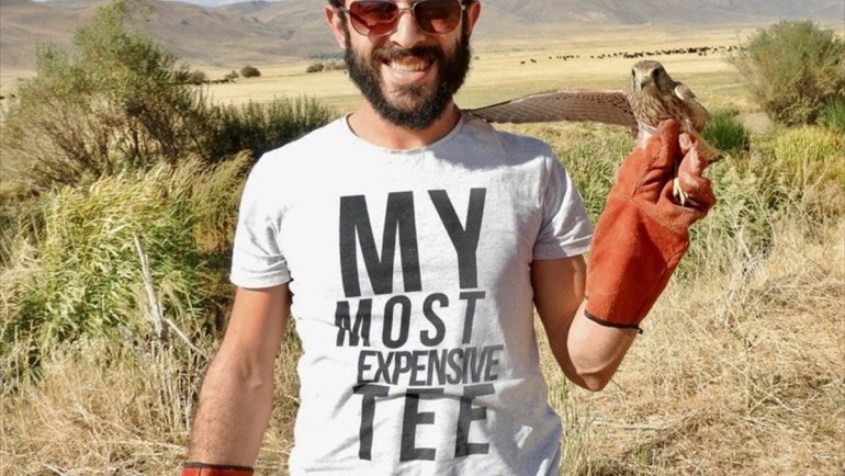 Erzurum'da tedavi edilen kerkenez, doğan ve kızıl şahin doğaya salındı