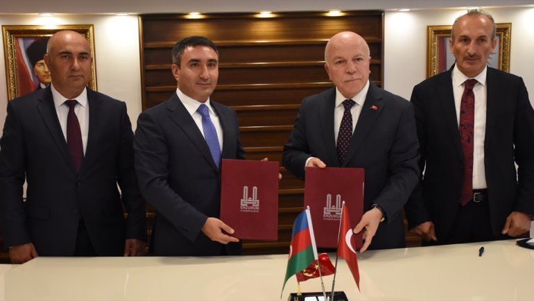 Erzurum ile Azerbaycan'ın Şuşa kenti arasında "Kardeş Şehir" protokolü imzalandı