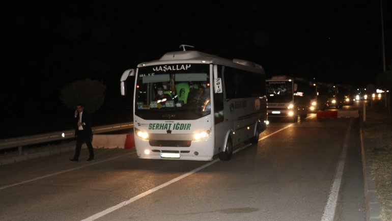 Iğdır'dan 483 Afgan düzensiz göçmen ülkelerine gönderildi