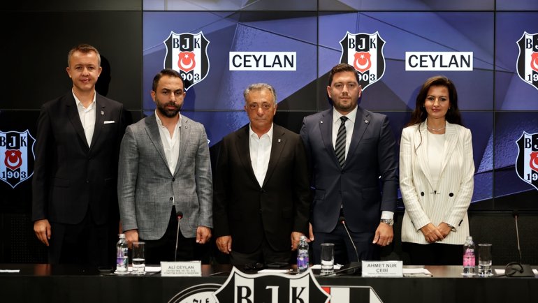 Beşiktaş'ta amatör branşlarda sponsorluk anlaşması yapıldı