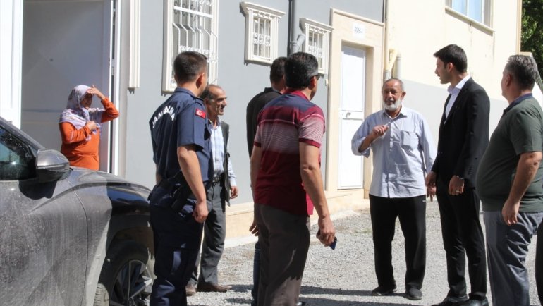 Kale Kaymakamı Mustafa Aksoy'dan 4 mahalleye ziyaret