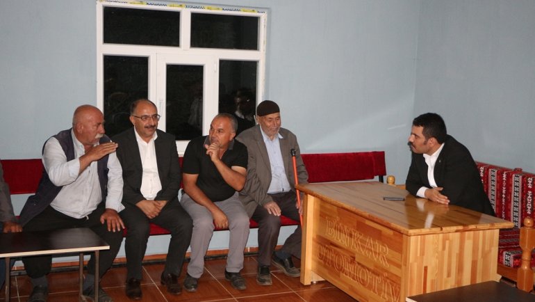 Karlıova Kaymakamı Gilan'dan köy ziyaretleri