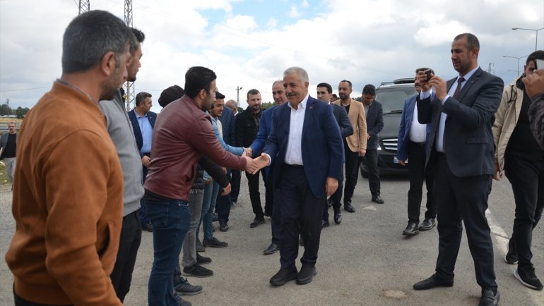 Milletvekili Ahmet Arslan, Sarıkamış'ta okul inşaatlarını inceledi