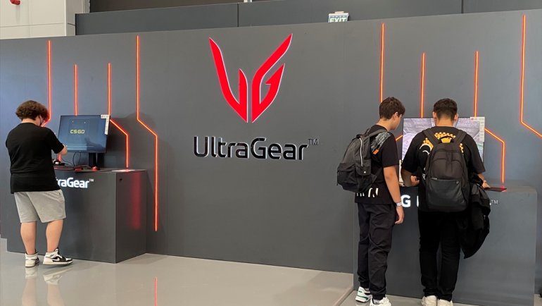 LG UltraGear 'Gaming İstanbul'da