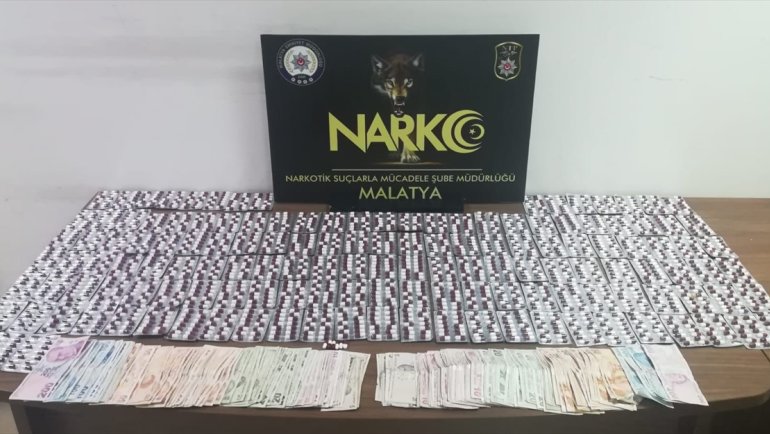 Malatya'da uyuşturucu operasyonunda 2 zanlı tutuklandı