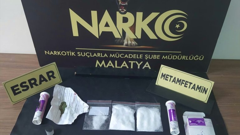 Malatya'da uyuşturucu operasyonunda 7 zanlı tutuklandı