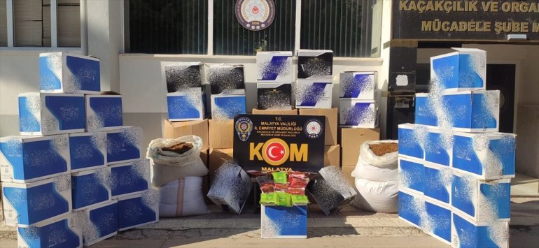 Malatya'da kaçakçılık operasyonunda 3 şüpheli yakalandı