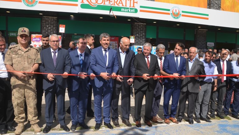 MUŞ - Tarım Kredi Kooperatif Market açıldı1