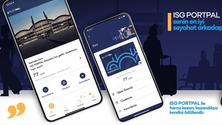 Sabiha Gökçen Havalimanı harcadıkça kazandıran sadakat programı ISG PORTPAL'ı hizmete sundu