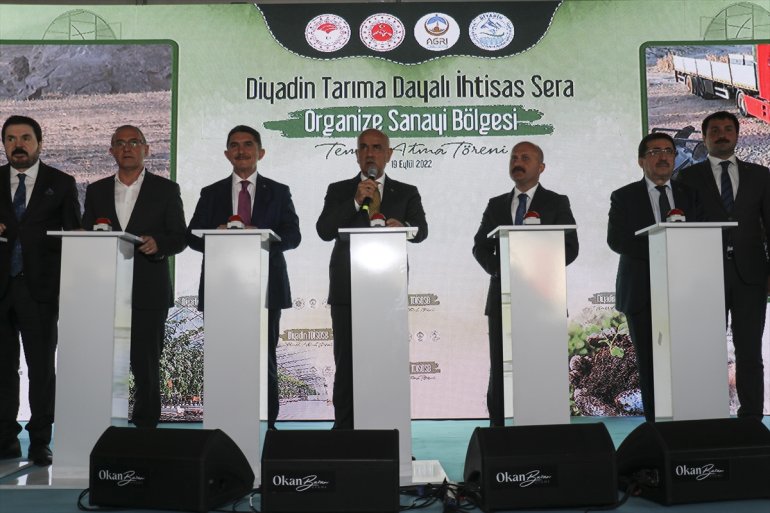 Tarım ve Orman Bakanı Vahit Kirişci, Diyadin