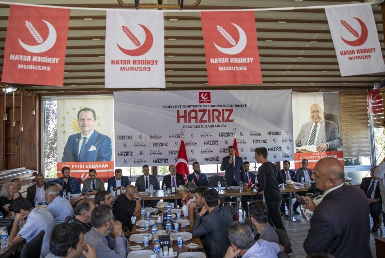 İl Yeniden düzenledi toplantısı istişare Erzurum Başkanlığı Partisi Refah 3